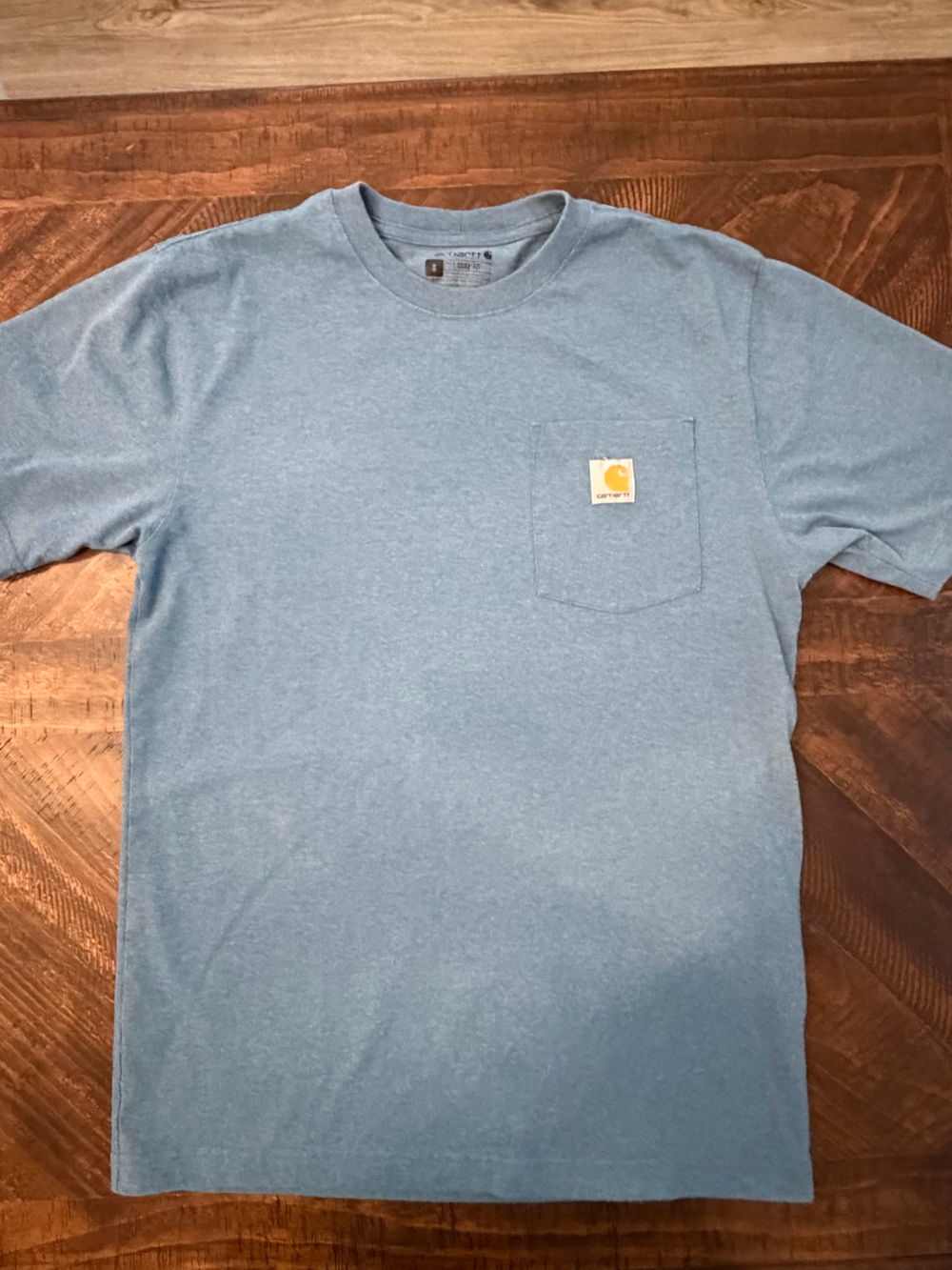 Carhartt Loose Fit Tee in Heather Grey-Blue